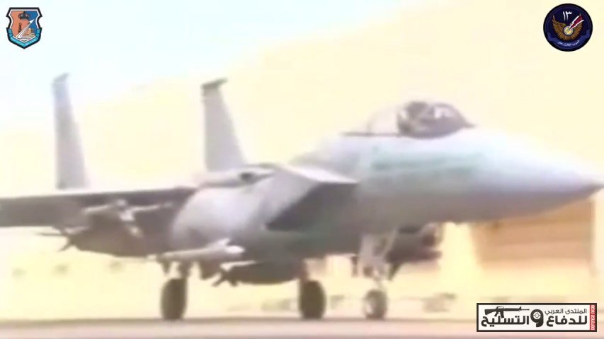صورة نادرة جداً لطائرة F-15C محملة بقنابل MARK