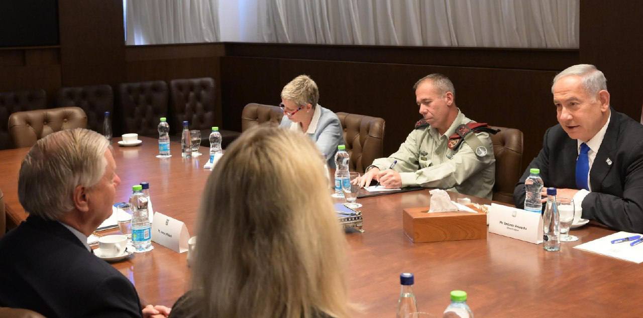 نتنياهو يعقد اجتماعا مع السيناتور الأمريكي ليندسي غراهام بشأن السعودية