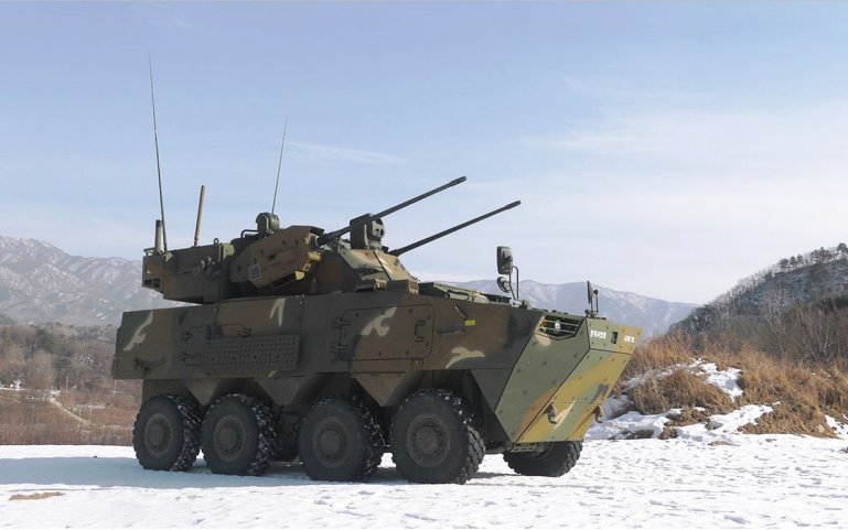 South Korea’s DAPA announced on 5 June that development of a new 30 mm wheeled SPAAG system has been completed. (DAPA)