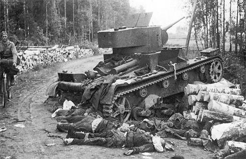 During+Finnish+attack+phase+of+the+war+in+1941+Soviet+casualties+were+huge