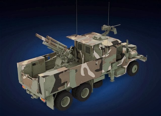 EVO-105_105_wheeled_self-propelled_howitzer_truck_chassis_KM500_Samsung_Techwin_South_Korea_Korean_army_industry_001.jpg