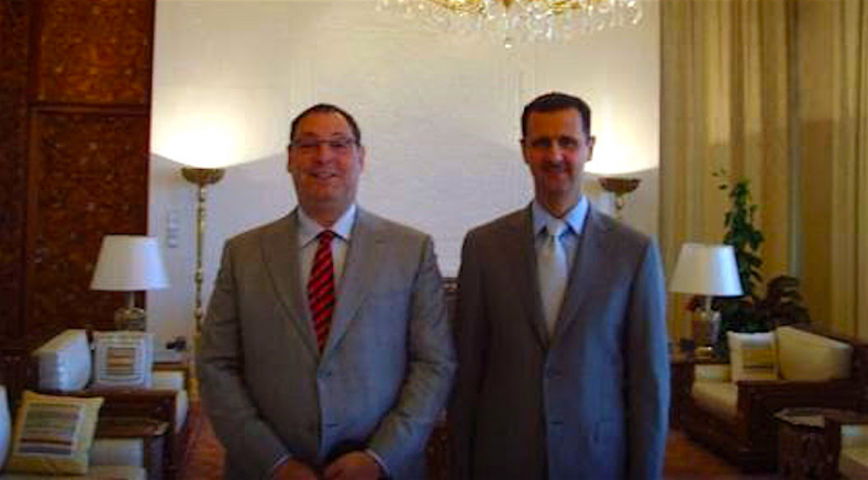 Nathan-Jacobsons-meeting-with-Syrian-president-Bashar-al-Assad-in-July-2007-in-Damascus.-Photo-courtesy-of-Jacobson.jpg