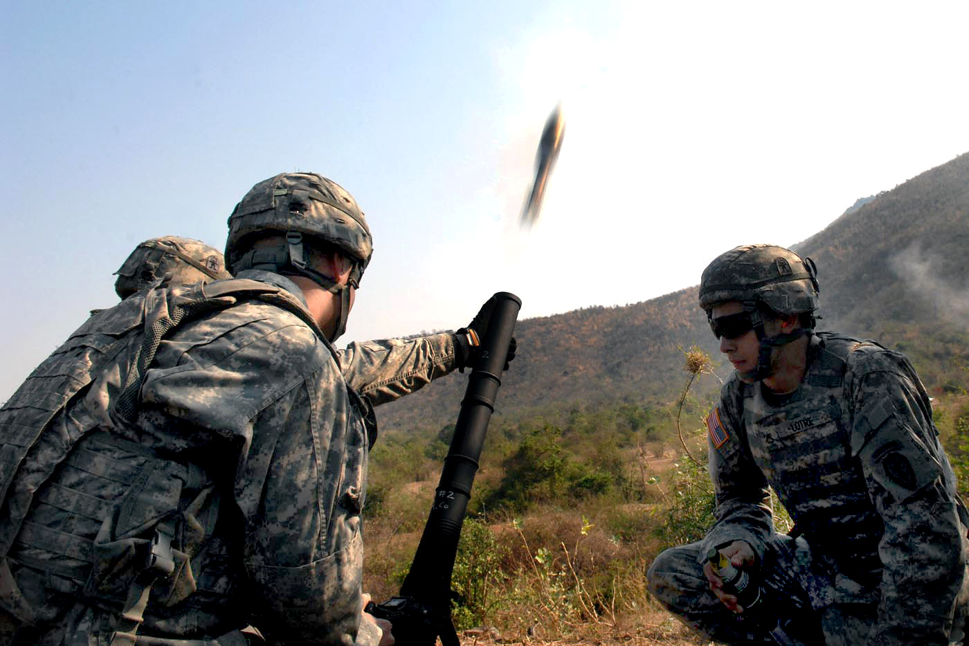 Defense.gov_News_Photo_110211-A-XXXXW-003_-_U.S._Army_soldiers_fire_a_60_mm_mortar_round_during_Cobra_Gold_on_Pulon_Range_Thailand_on_Feb._11_2011._Cobra_Gold_is_a_joint_forces.jpg