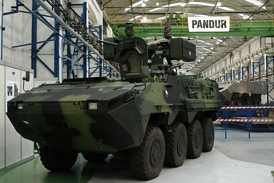 Pandur_II_wheeled_armoured_infantry_fighting_combat_vehicle_Steyr_General_Dynamics_Czech_Army_Republic_002.jpg