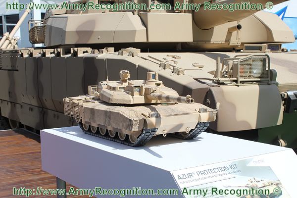 AZUR_protection_kit_main_battle_tank_Leclerc_IDEX_2011_International_Defence_Exhibition_Abu_Dhabi_UAE_001.jpg