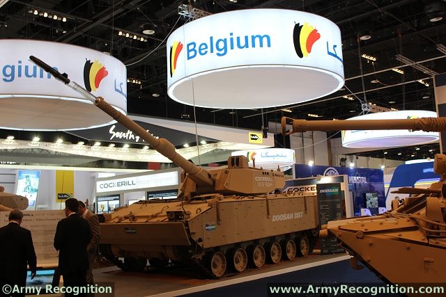 Cockerill_XC-8_turret_pn_Doosan_K21_infantry_fighting_vehicle_CMI_Defence_Belgium_defense_industry_IDEX_2013_001.jpg
