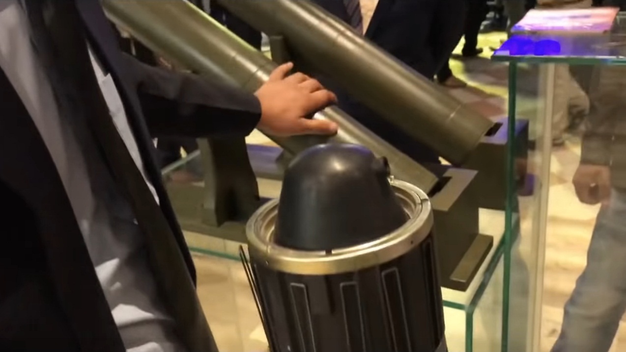 Programmable Anti Tank mine develop by PAF shown during IDEAS-2018(0) source SAMAA FM VIDEO.jpg