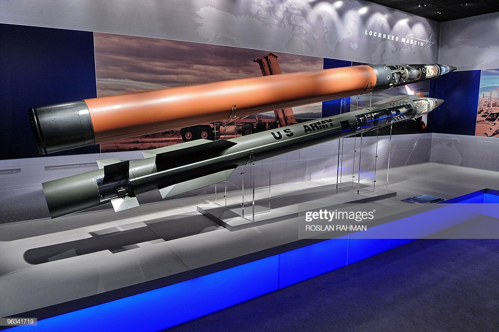 display-shows-a-lockheed-martin-pac3-missile-at-the-singapore-airshow-picture-id96341719