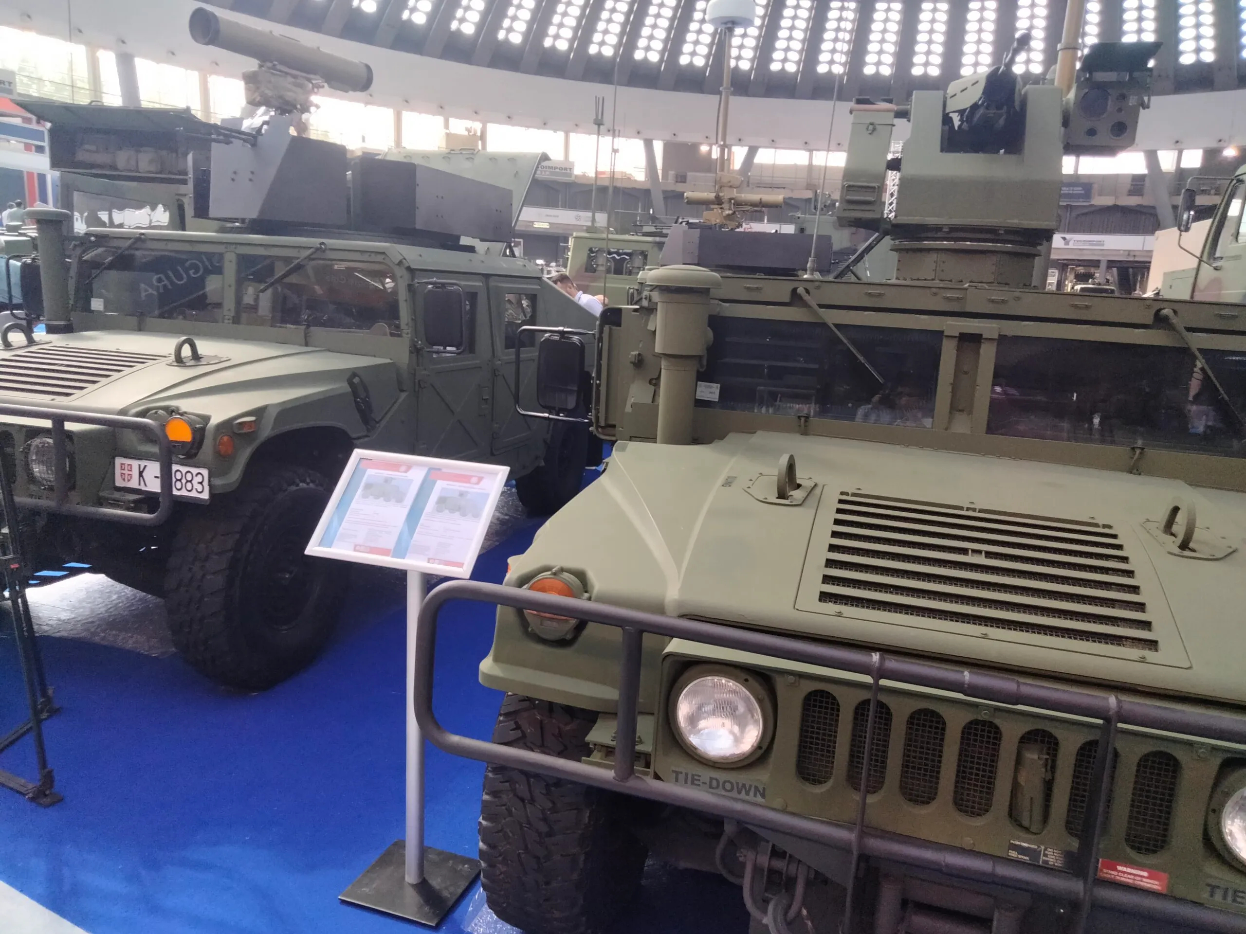 PARTNER 2023 | الدور الجديد لمركبات همفي في جيش صربيا من صائدي الدبابات إلى الإستطلاع القتالي, Military Sci