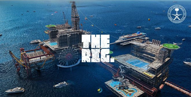 صندوق الاستثمارات العامة: إطلاق مشروع THE RIG الوجهة السياحية الأولى من نوعها في العالم على منصات بحرية