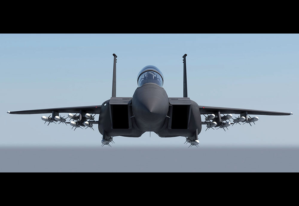 الصورة بالحجم الكامل رقم 1 لاقتراح مقاتلة Boeing F-15X Eagle Air Superiority Fighter