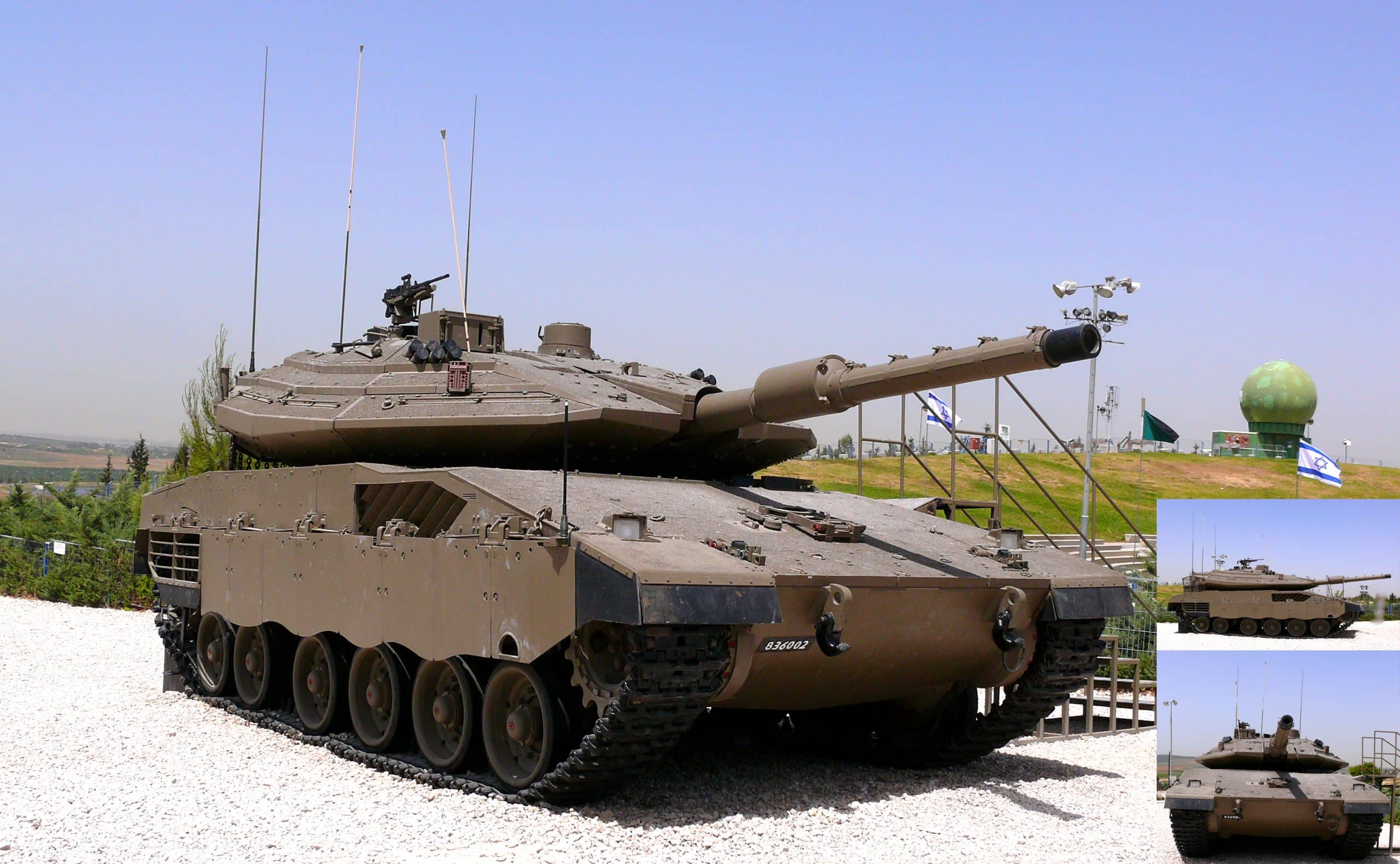نشر كتيبة دبابات ميركافا Merkava Mark 4 على الحدود مع غزة