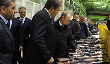 Рабочая поездка В.Путина в Ижевск