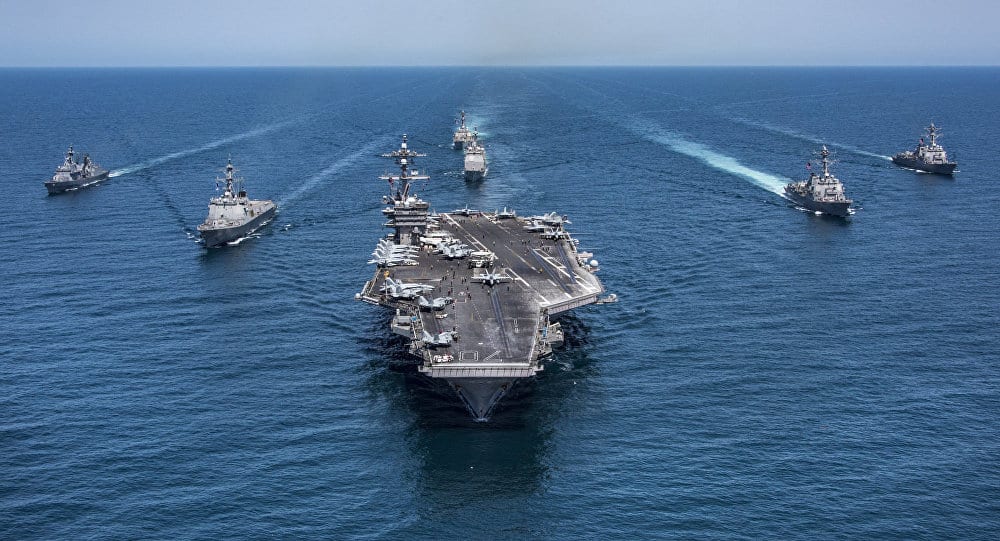 البحرية الأمريكية ترسل سفن عبر مضيق تايوان