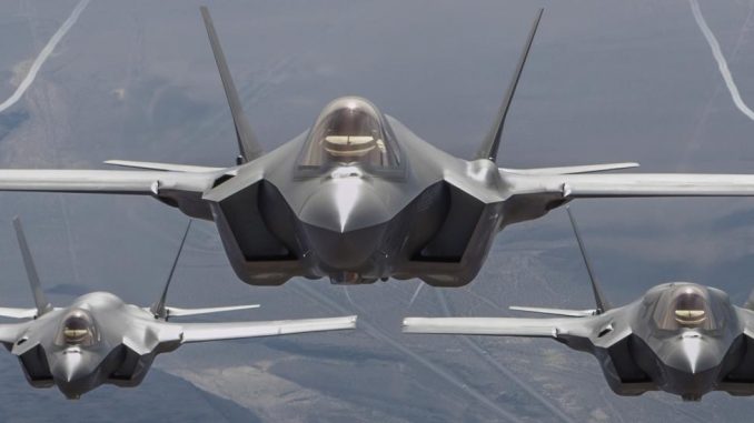 امركيا وحلفائها ينشرون 200 مقاتلة F-35
