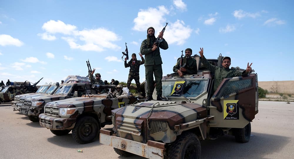 الجيش الليبي  يتقدم في عدة مناطق جنوب وشرقي العاصمة طرابلس