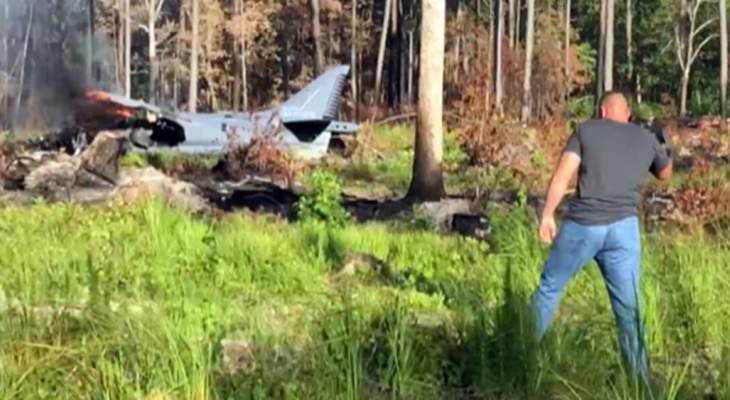 تحطم مقاتلة أمريكية من طراز “إيه في 8 هاير -2″في كارولينا