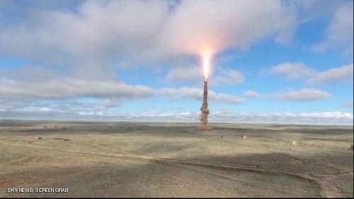 صاروخ روسي “غامض” لإعتراض الصواريخ الباليستية..فيديو