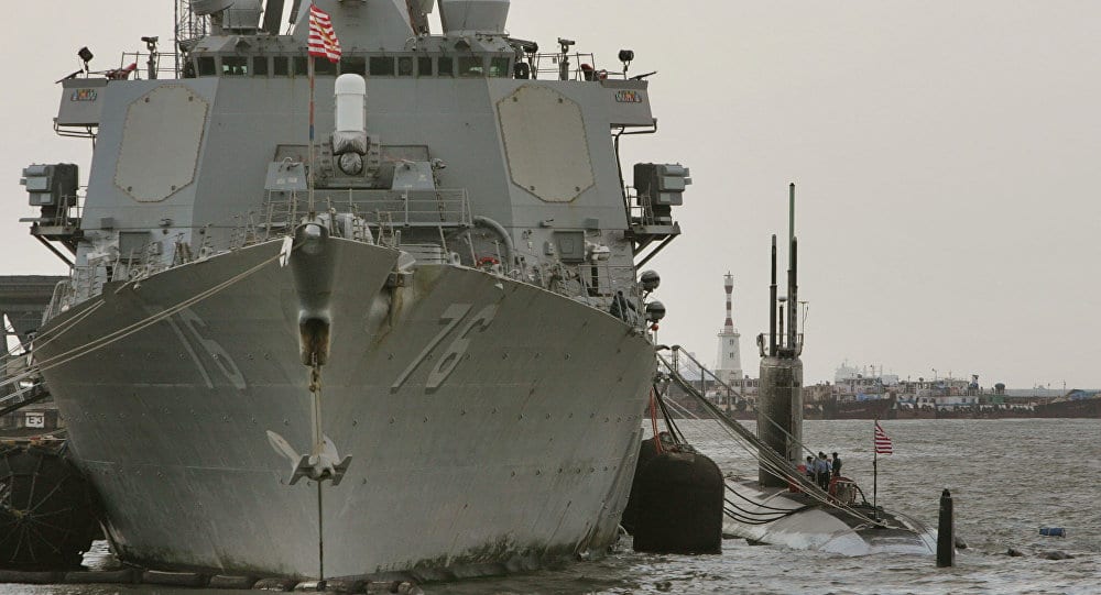 إخفاء متعمد لسفينة حربية أمريكية يثير ضجة في البنتاغون..لا لتسييس الجيش