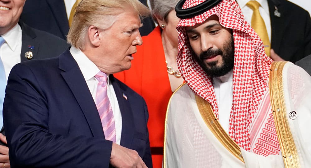 ترامب يثمن مشتريات السعودية من المعدات العسكرية الأمريكية