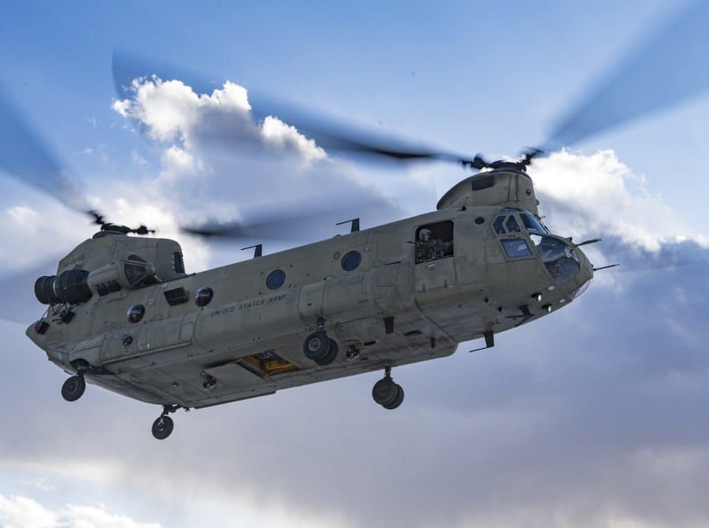 فرنسا راغبة بشراء طائرات  CH-47  الأمريكية