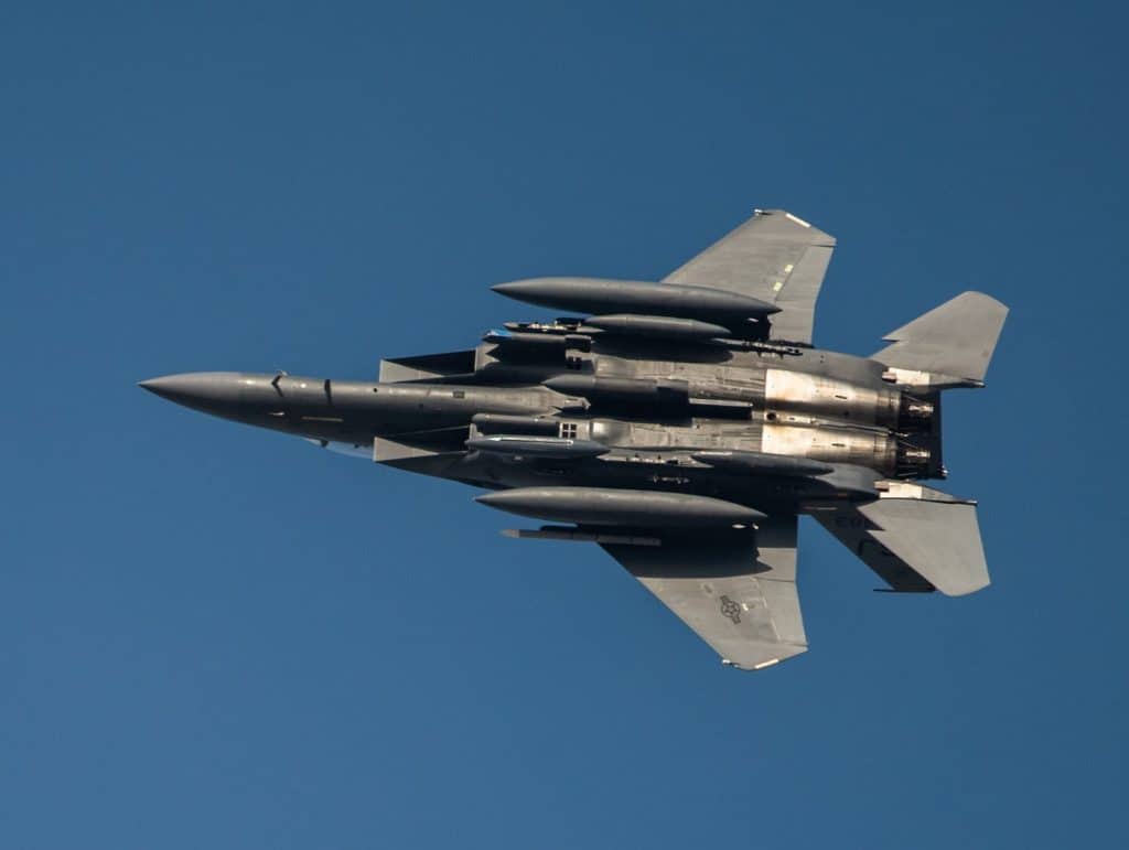 أمريكا تنشر سربًا من مقاتلات F-15E في أوروبا