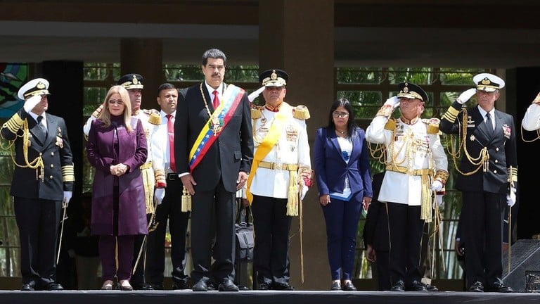 مادورويجري مناورات عسكرية في فنزويلا