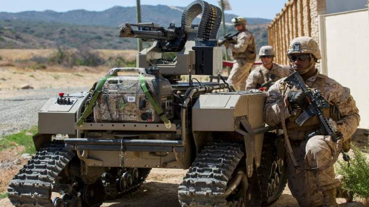 الجيش الأميركي يختبر مركبات قتالية روبوتية في عام 2020