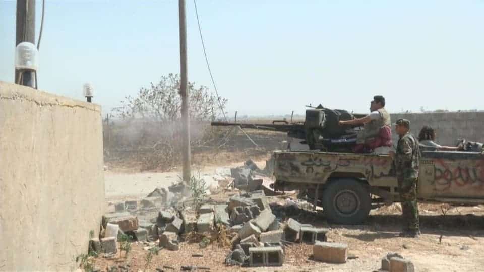الجيش الليبي يسيطر على منطقة الهيرة جنوب طرابلس