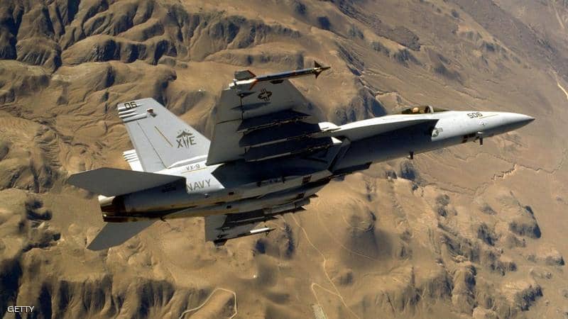 تحطم مقاتلة F/A-18E/F الأميركية بوادي الموت والطيار مفقود
