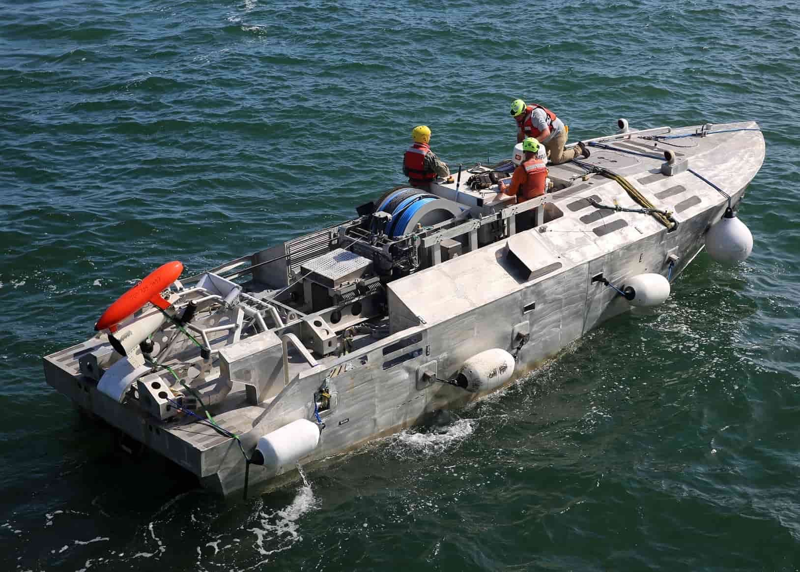 مركبة سطحية أمريكية جديدة غير مأهولة مضادة للألغام البحرية