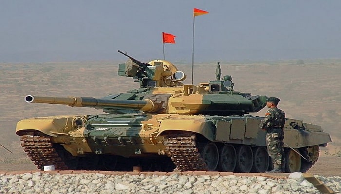 الهند تنتج دبابات قتال رئيسية روسية من طراز T-90MS