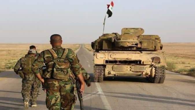 الجيش السوري يخوض معارك عنيفة مع الجيش التركي شمال الرقة