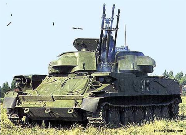 مدفع مضاد للطائرات ZSU-23-4 “Shilka”.. تاريخ الصنع والوصف والخصائص