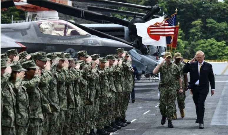 ثمن بقاء القوات الأمريكية في اليابان ثمانية مليارات دولار