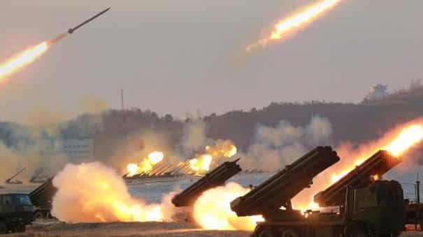 رصد قواعد ومنصات صاروخية  متنقلة لكوريا الشمالية خطيرة على العالم