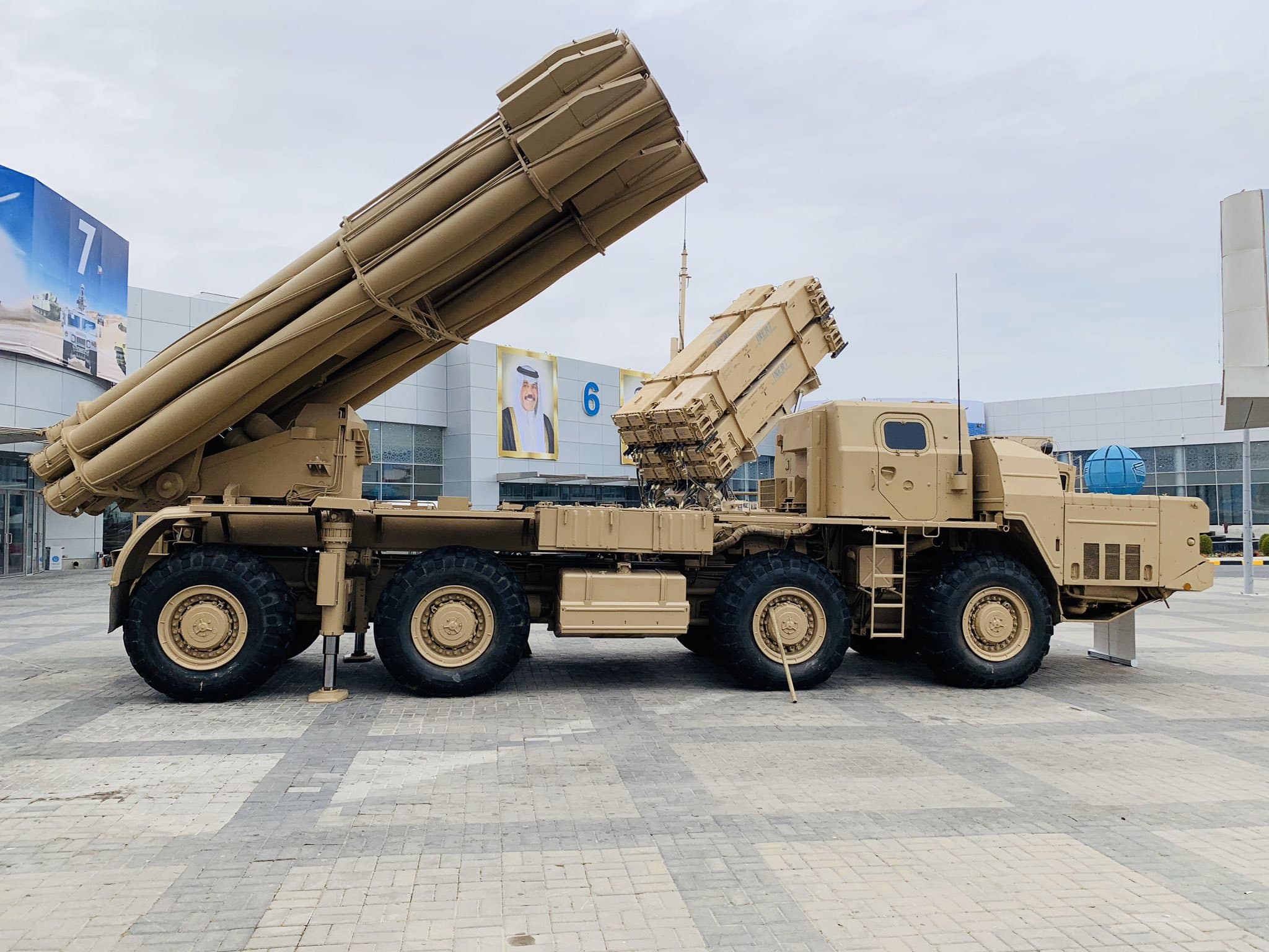 راجمة صواريخ “سميرتش” القوة الضاربة في القوات البرية الكويتية