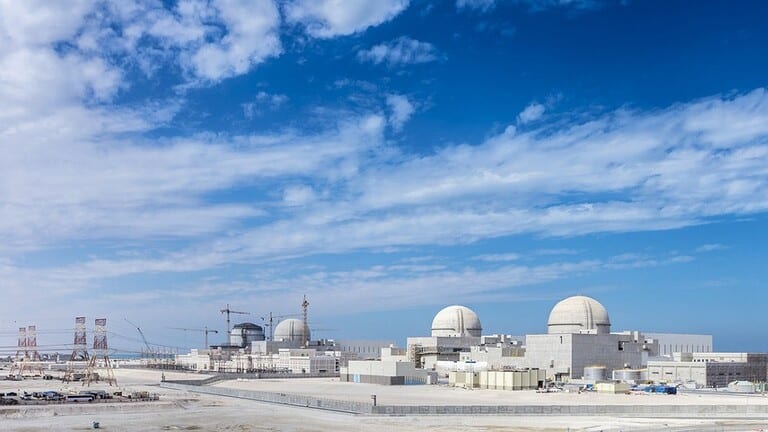 الإمارات تبدأ بتشغيل أول محطة نووية في الربع الأول من 2020