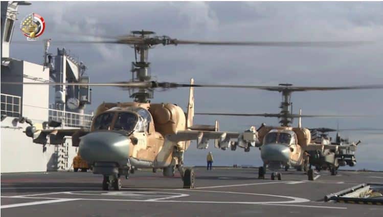 طائرات Ka-52 و Apache تتقابل وجهًا لوجه في مصر