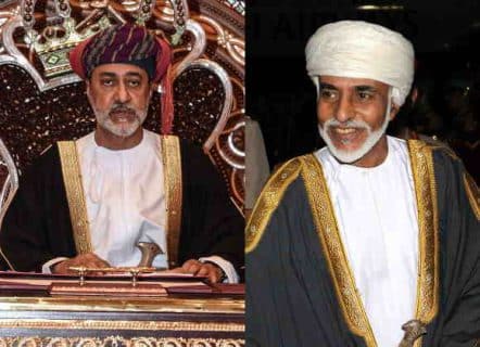 سلطان عمان الجديد يعلن موقفه القائم على السلام و حفظ ألامان للمنطقة
