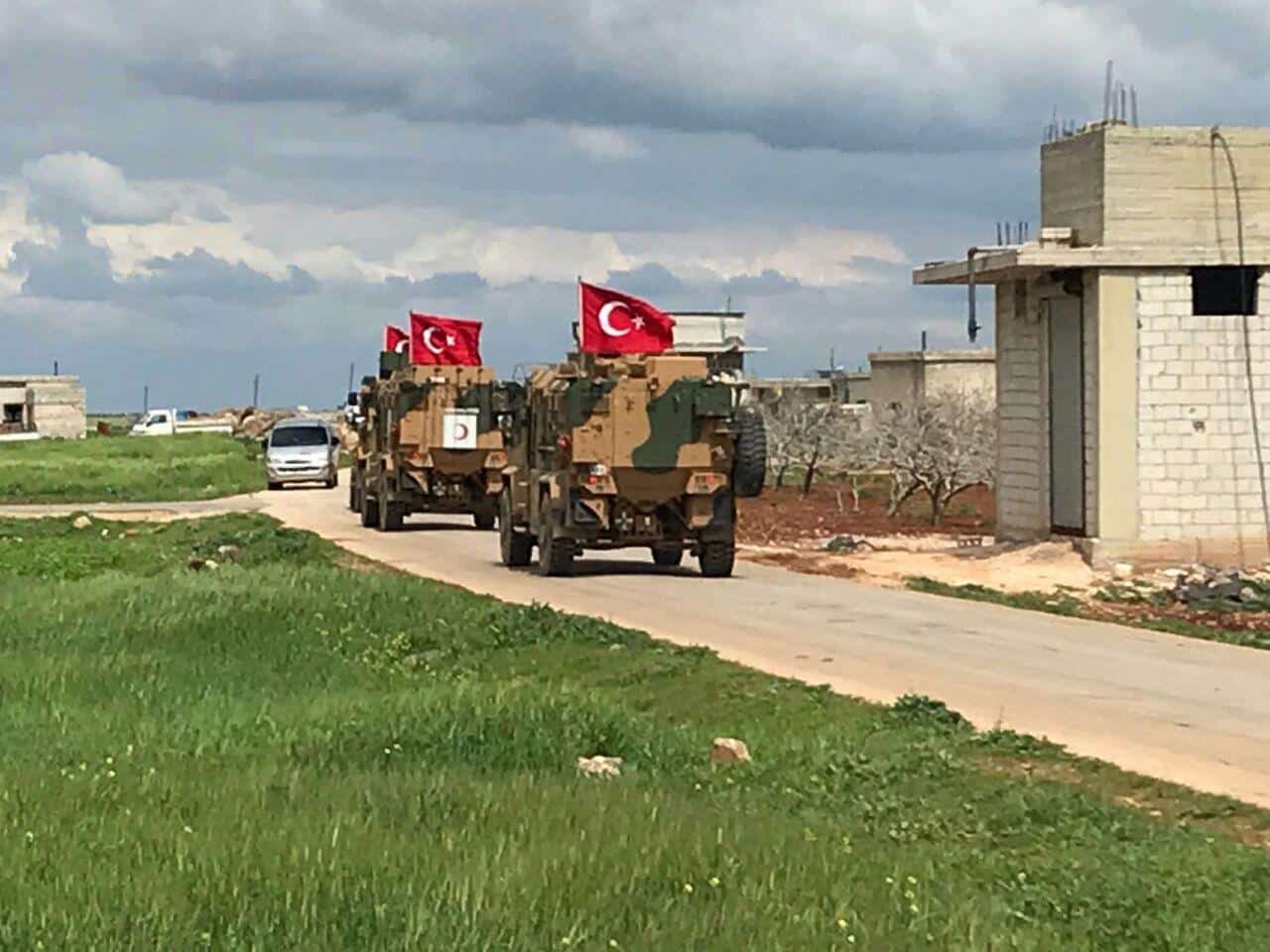 الجيش السوري يحاصر 8نقاط مراقبة تركية ويتجة لمطار تفتناز