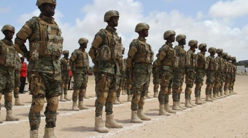 تخريج الدفعه الأولى للجيش الصومالي التي تم تدريبها من قبل بريطانيا