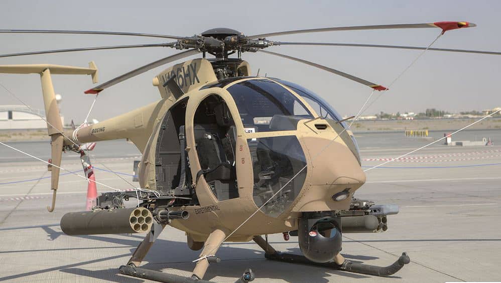 AH-6 طائرة هجوم خفيفة بمميزات عالية