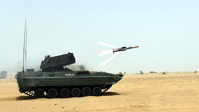 NAMICA صواريخ هندية متميزة مضادة للدبابات ..مميزات وخصائص  