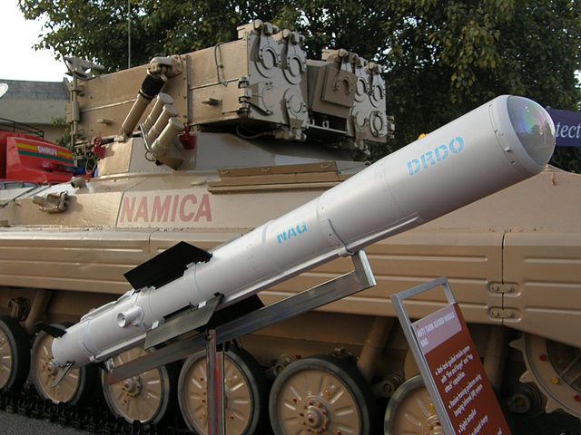 NAMICA صواريخ هندية متميزة مضادة للدبابات ..مميزات وخصائص  