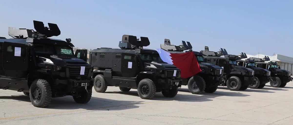 قطر تسلم الاردن 8 ناقلات جنود مدرعة من اصل 44