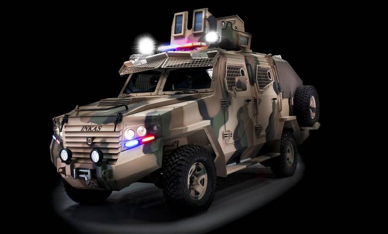 INKAS للسيارات في الإمارات تكشف عن سيارتها المدرعة الجديدة Hornet 4x4