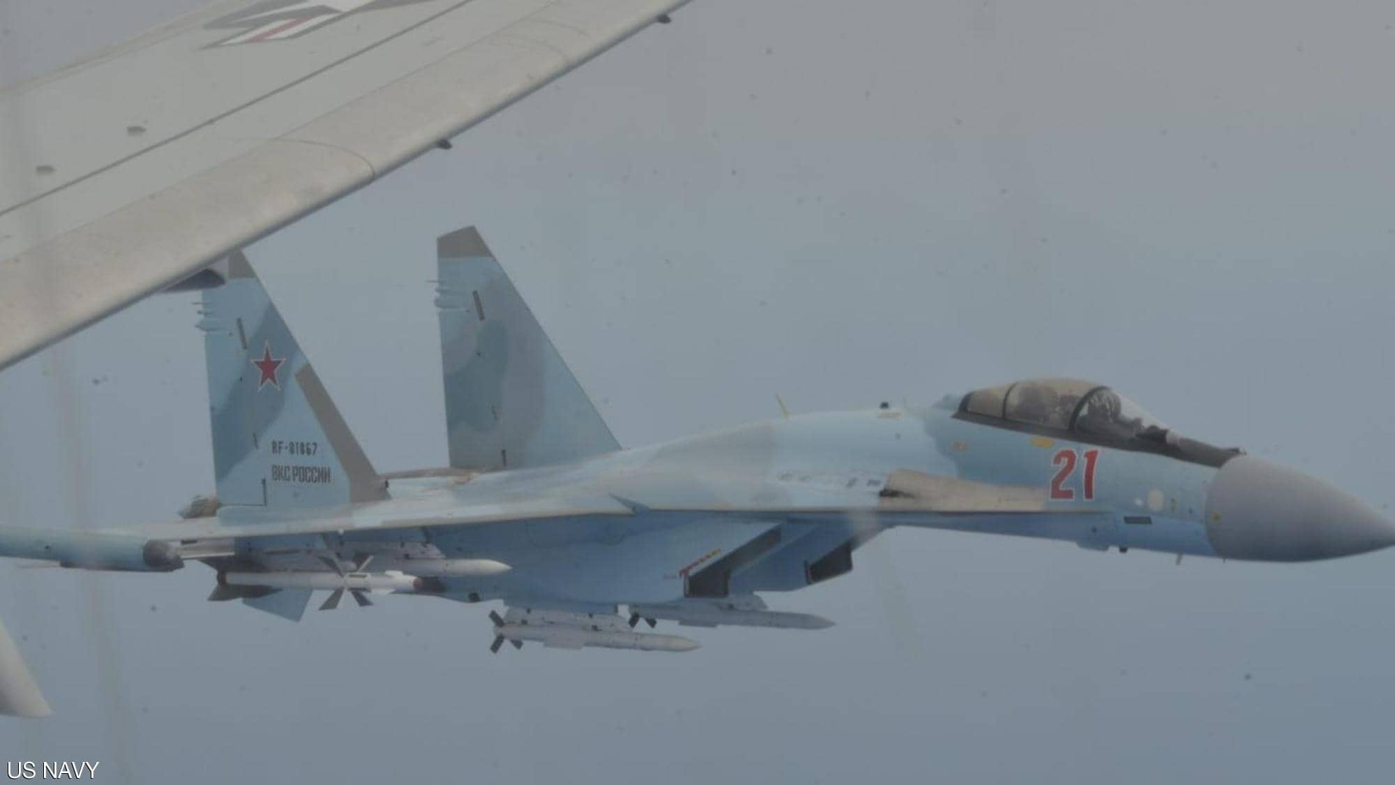 مواجهة خطرة بين مقاتلات روسية- أميركية استمرت ساعة فوق البحر المتوسط