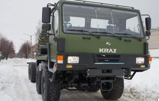 KrAZ-7634 مركبة عسكرية أوكرانية جديدة عالية الحركة