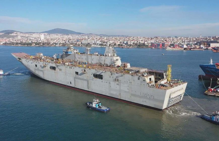 Anadolu class سفينة هجومية برمائية رائدة في البحرية التركية